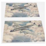 2 Unused Vintage Pan American World Airlines
