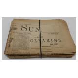 Hokah Suns from 1886, 1887, 1897, 1898, 1892,