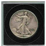 1943-S Walking Liberty Silver Half Dollar