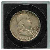 1949-D Franklin Silver Half Dollar