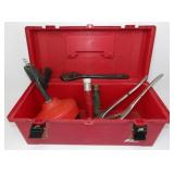 * Plano Box with Plumbing Supplies: Rigid Rodder