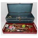* Sears Box Full of Copper Plumbing Parts and