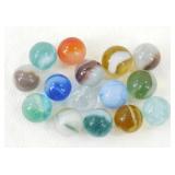 Vintage Glass and Agate Mixed Pattern Marbles