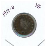 1912-D Liberty "V" Nickel
