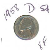 1958-D Jefferson Nickel
