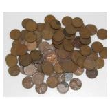 100 Lincoln Wheat Cents