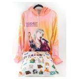 Taylor Swift Hoodie (Size M) and Pillow