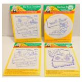 Vintage Embroidery Hot Iron Transfers