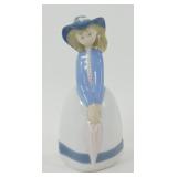 * Vintage Rex Valencia Porcelain Figurine ï¿½Girl