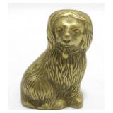 Vintage Brass Dog
