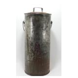 * Large Metal Vintage Milk Can