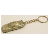 Vintage Pewter NASCAR Dale Earnhardt Sr. Keychain