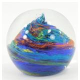 Vintage Art Glass Paperweight