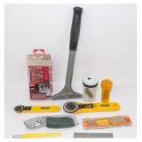 Razor Blade Scraper, Rotary Cutters, Precision