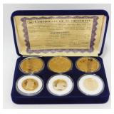 Americaï¿½s Rare Gold Coin Tribute Proof Collection