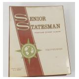 Senior Statesman Stamp Book with Some Stamps