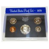 1970 United States Proof Set with Silver Half