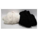 2 NWT Medium Faux Fur Jackets for Kids