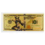 Marvel Comics Laura Kinney/ X-23 Gold Foil Note