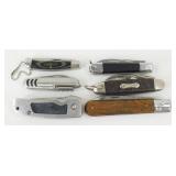 Six Pocket Knives