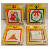 Vintage Cross Stitch Christmas Kits