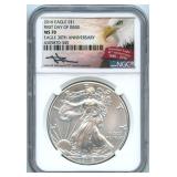 2016 U.S. Silver Eagle - First Day of Issue, NGC