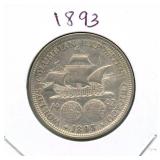 1893 Columbian Exposition Commemorative Silver