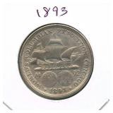 1893 Columbian Exposition Commemorative Silver