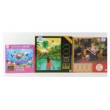 (3) Puzzles: 100 Pieces Undersea Glow, 1000