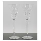 * Waterford Toasting Flutes - 2 Total, Retired