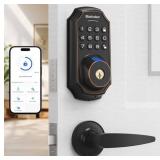 Keyless Entry Door Lock Fingerprint Deadbolt with