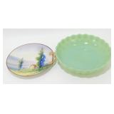 * Jadite Bowl & Nippon Plate