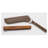 3-1/2" Folding Knife - Overall 8", New with