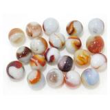 Vintage Mixed Brand Swirl Marbles