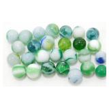 Mixed Vintage Marbles Agate, Emerald Pool, Etc.