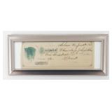 1883 La Crosse, Wis. Receipt - Framed