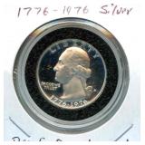 1776-1976 Silver Proof Bicentennial Quarter