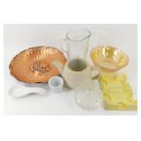 ** Glass & Ceramic Items plus Gregorian Metal