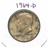 1964-D Kennedy Silver Half Dollar