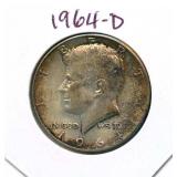 1964-D Kennedy Silver Half Dollar