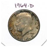 1964-D Kennedy Silver Half Dollar