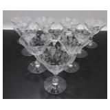 ** Cambridge Rose Point Martini/Champagne -