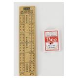 Cribbage Board & Cards