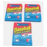3 Sealed Wax Packs of 1989 Donruss Baseball Cards