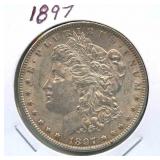1897 Morgan Silver Dollar