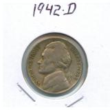 1942-D Jefferson Nickel