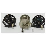 3 Vintage Fishing Reels