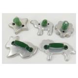 Vintage Cookie Cutters - Group of 5
