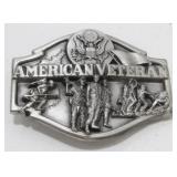 American Veterans Belt Buckle