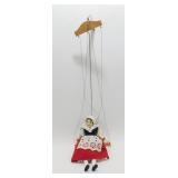 Vintage Norwegian Marionette, 22 ï¿½ï¿½ long, Hand